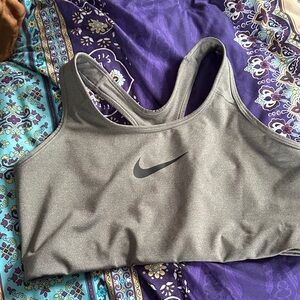 Nike Women's Charcoal Sports Bra